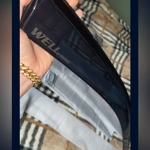 'Acura' Window Visors Black Trim 15-20